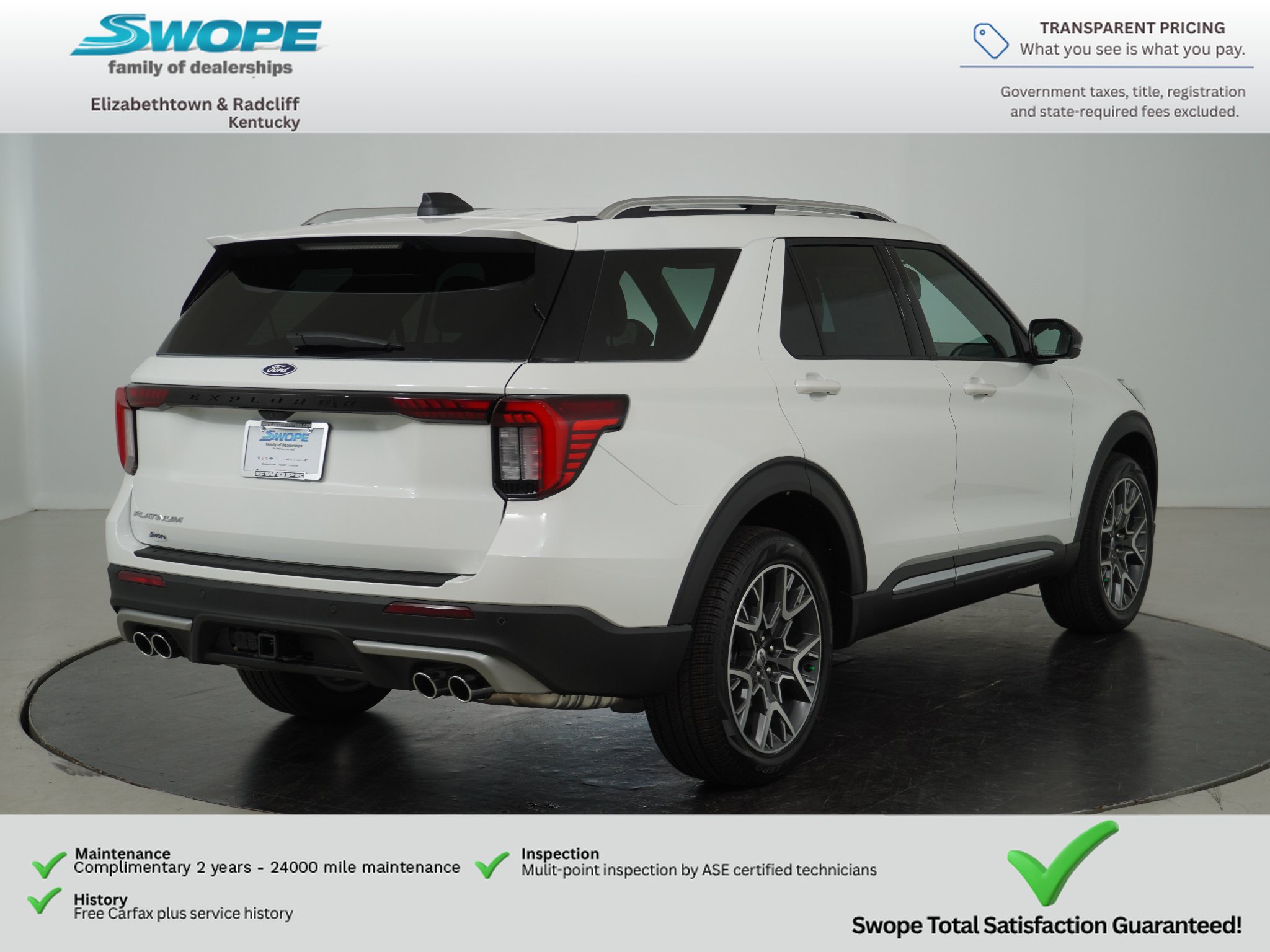 New 2027 Ford Explorer Platinum AWD/4WD image 3
