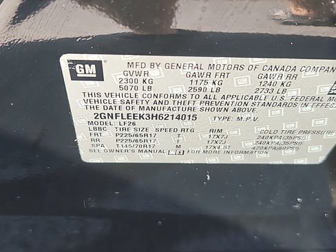 Used 2017 Chevrolet Equinox LS AWD/4WD image 7