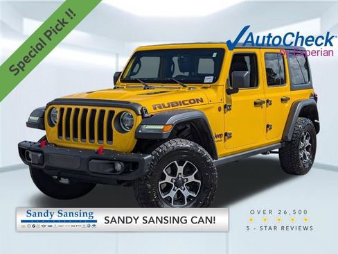 Used 2019 Jeep Wrangler Unlimited Rubicon w/ Dual Top Group AWD/4WD image 1