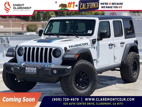 Used 2023 Jeep Wrangler Unlimited Rubicon 4xe AWD/4WD image 1
