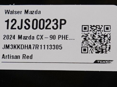 Certified 2024 MAZDA CX-90 Plug-In Hybrid w/ Premium Pkg image 36