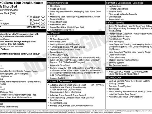 Used 2023 GMC Sierra 1500 Denali Ultimate AWD/4WD image 38