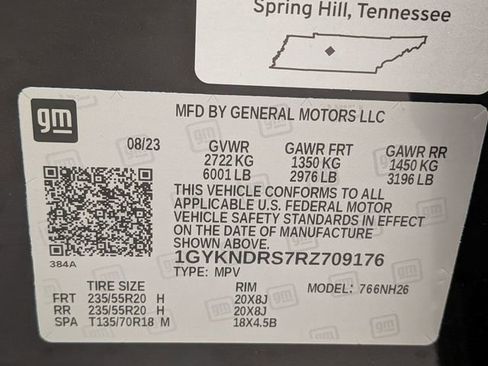 Certified 2024 Cadillac XT5 Premium Luxury w/ LPO, Floor Liner Package AWD/4WD image 31