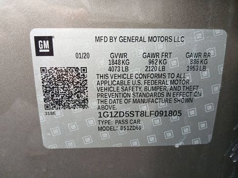 Used 2020 Chevrolet Malibu LT FWD image 29