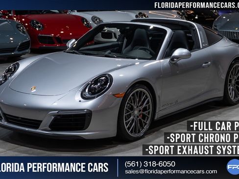 Used 2017 Porsche 911 Targa 4S AWD/4WD image 1