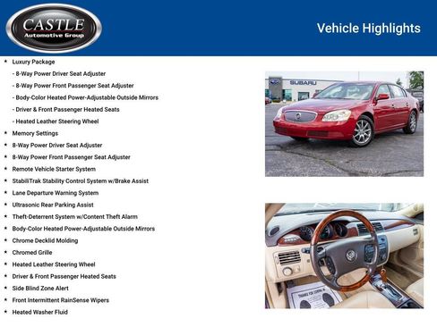 Used 2008 Buick Lucerne CXL w/ Ultra Confidence Package FWD image 8