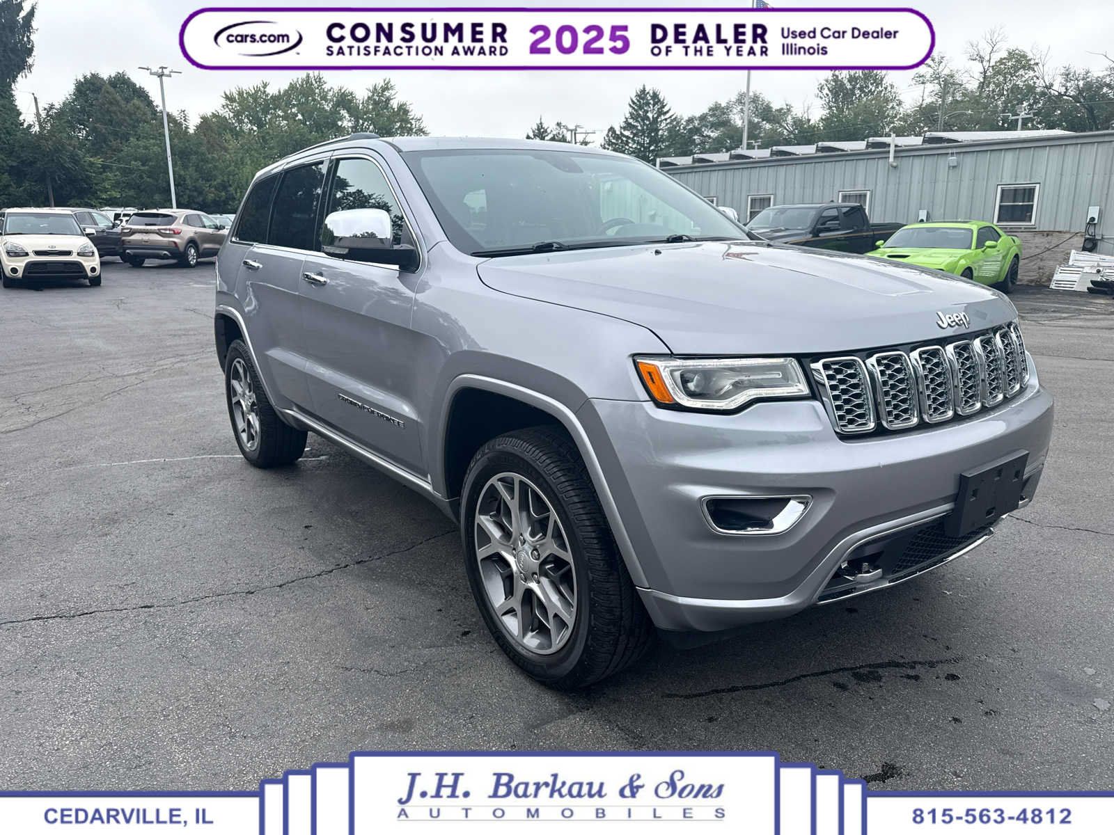 Used 2020 Jeep Grand Cherokee Overland AWD/4WD image 1