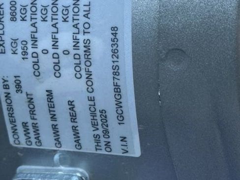 New 2025 Chevrolet Express 2500 Extended w/ Driver Convenience Package image 34