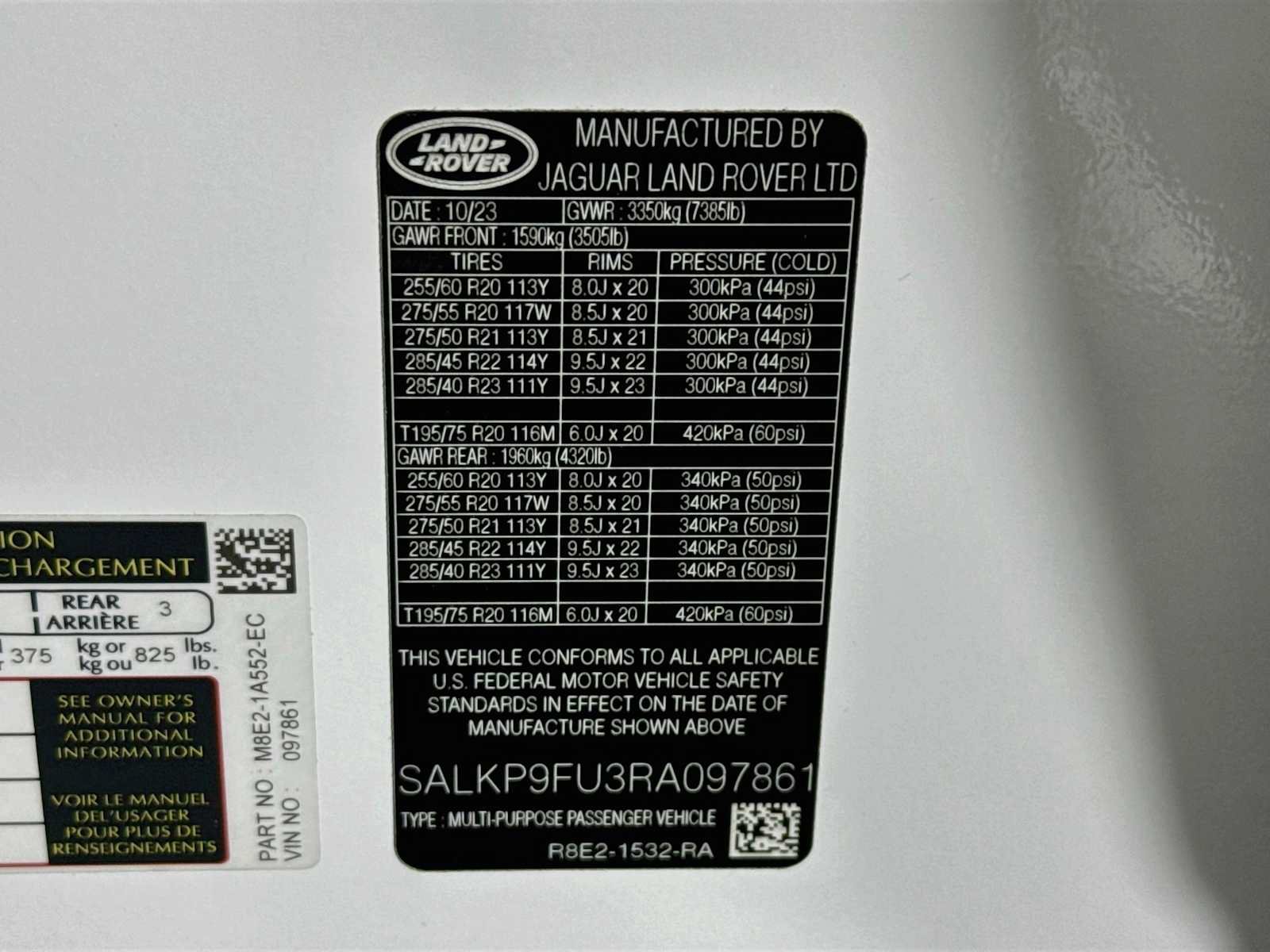 Used 2024 Land Rover Range Rover SE AWD/4WD image 32