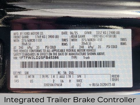 New 2025 Ford F150 XLT w/ Equipment Group 302A MID image 26