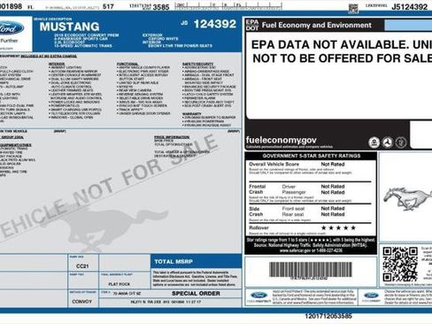 Used 2018 Ford Mustang Premium w/ Black Accent Package image 4