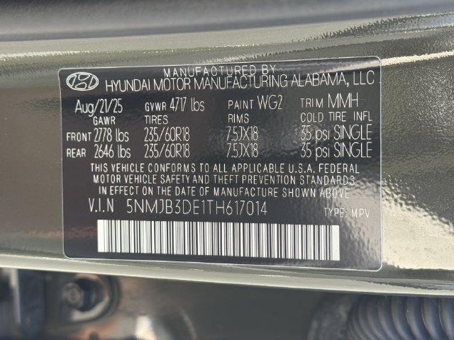 Certified 2026 Hyundai Tucson SEL Plus FWD image 37