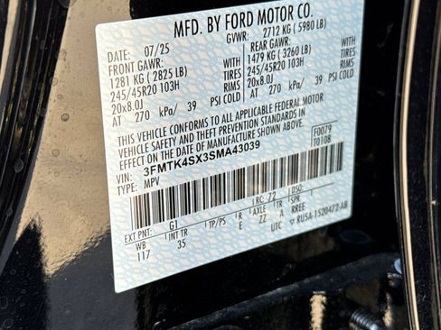 New 2025 Ford Mustang Mach-E GT w/ Bronze Appearance Package image 31