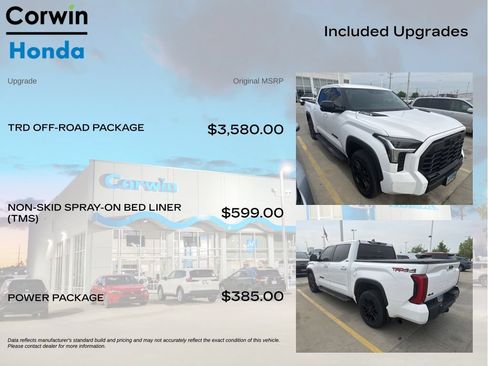 Used 2024 Toyota Tundra Limited w/ TRD Off-Road Package AWD/4WD image 4