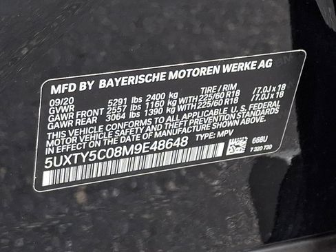 Used 2021 BMW X3 xDrive30i w/ Convenience Package image 27