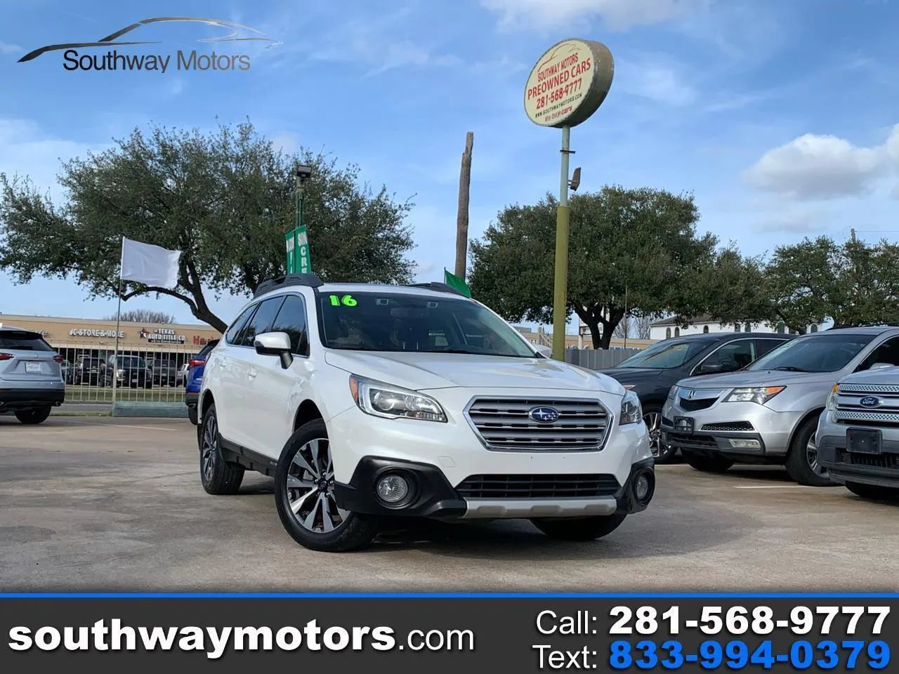 Used 2016 Subaru Outback 2.5i Limited AWD/4WD image 1