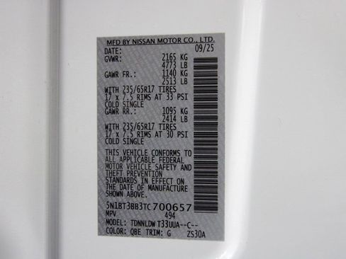 New 2026 Nissan Rogue Rock Creek w/ Rock Creek Premium Package image 36