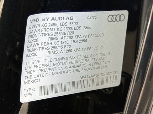 New 2025 Audi Q5 Prestige image 44