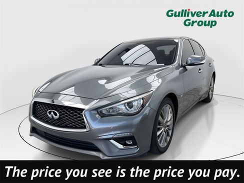 Used 2020 INFINITI Q50 Luxe image 1