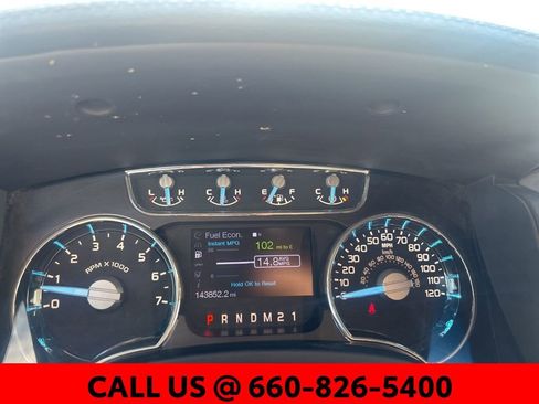 Used 2012 Ford F150 Lariat w/ Lariat Chrome Pkg AWD/4WD image 12
