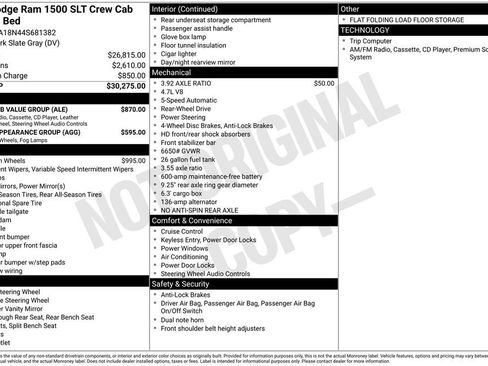 Used 2004 Dodge Ram 1500 Truck SLT w/ Quad Cab Value Group RWD image 6