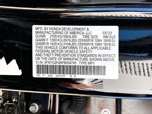 Used 2023 Honda Pilot LX image 32