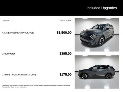 Used 2023 Kia Sportage X-Line w/ X-Line Premium Package AWD/4WD image 7