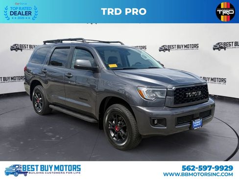 Used 2020 Toyota Sequoia TRD Pro w/ Carpet Mat Package (TMS) AWD/4WD image 1