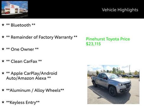 Used 2021 Chevrolet Colorado LT w/ Redline Special Edition image 7