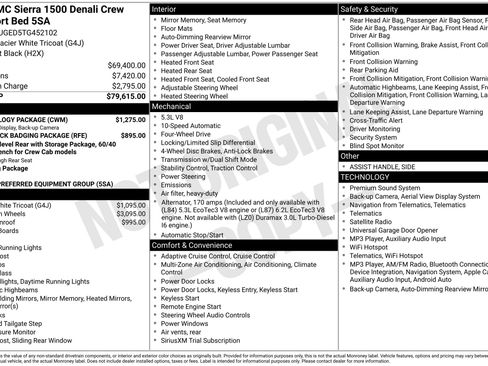 New 2026 GMC Sierra 1500 Denali w/ Technology Package AWD/4WD image 47
