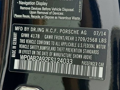 Used 2015 Porsche 911 Carrera 4S AWD/4WD image 18