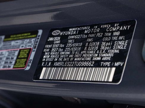Used 2026 Hyundai Palisade SEL AWD/4WD image 12