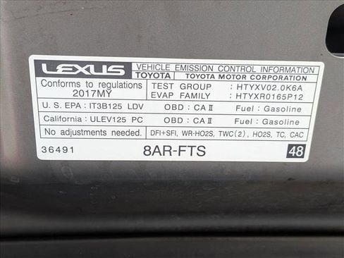 Used 2017 Lexus IS 200t F Sport w/ F Sport Package RWD image 24