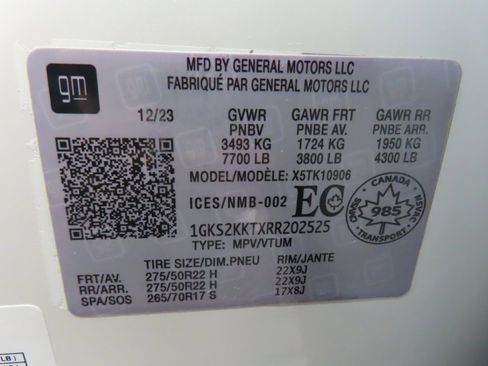 Used 2024 GMC Yukon XL Denali Ultimate image 77