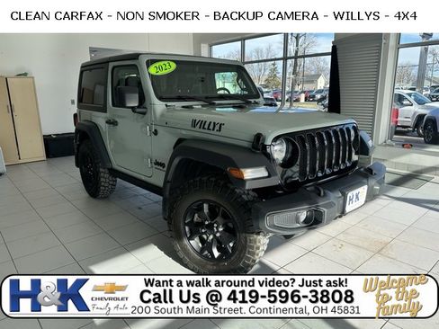 Used 2023 Jeep Wrangler Sport image 1