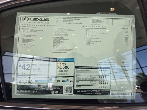 New 2026 Lexus UX 300h AWD image 10