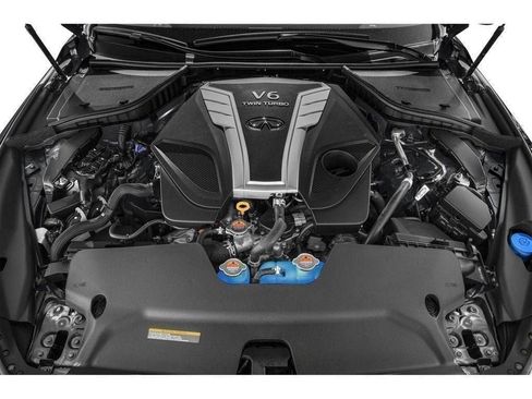 Used 2023 INFINITI Q50 Red Sport 400 w/ Carbon Fiber Package RWD image 84