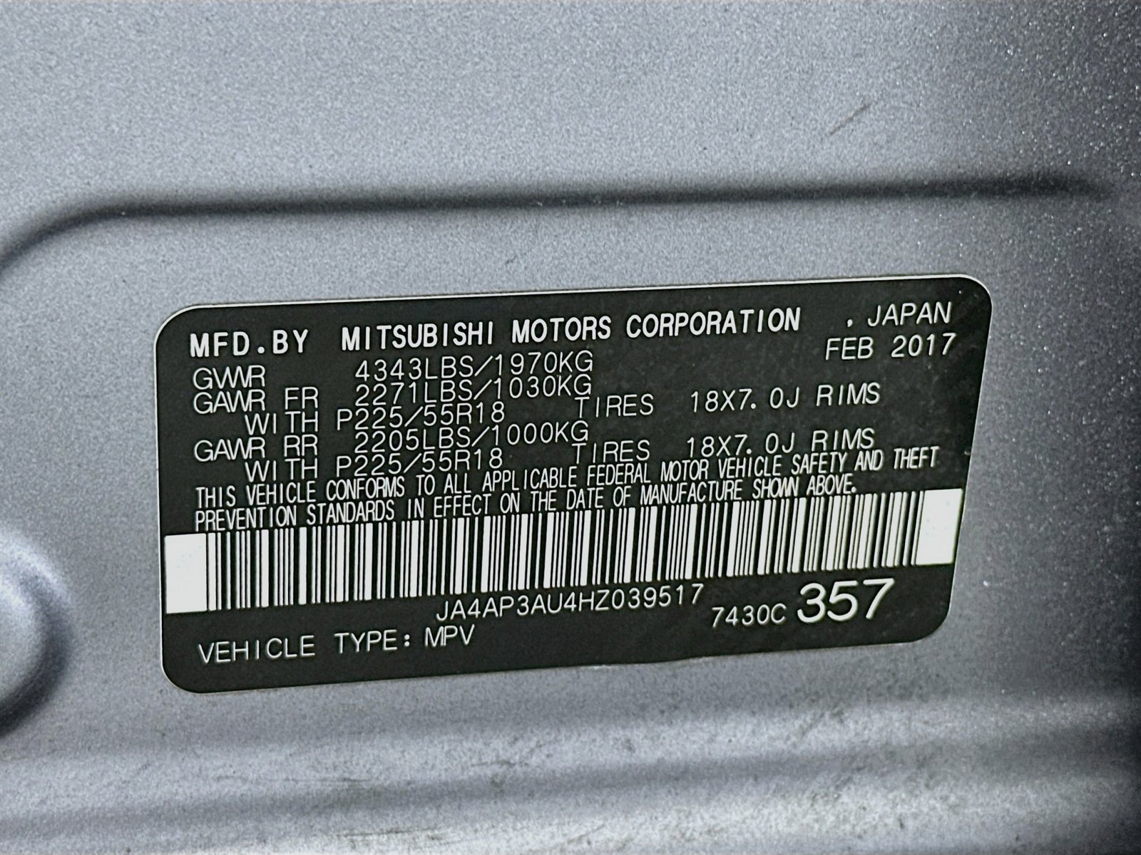 Used 2017 Mitsubishi Outlander Sport LE FWD image 30