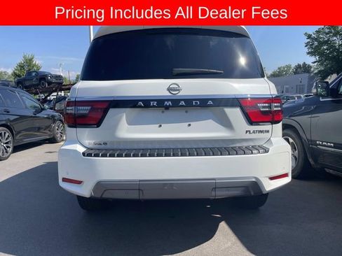 Used 2024 Nissan Armada Platinum w/ Captain's Chairs Package AWD/4WD image 6