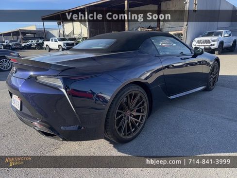 Used 2021 Lexus LC 500 Convertible w/ Touring Package image 5