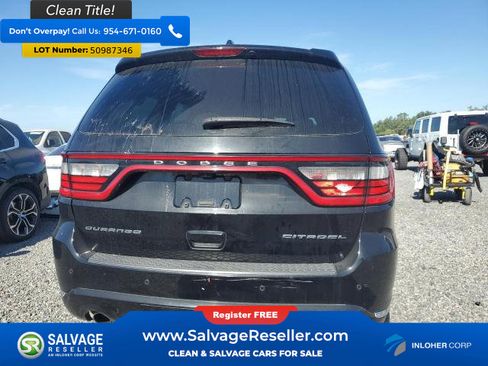 Used 2017 Dodge Durango Citadel w/ Premium Entertainment Group RWD image 8