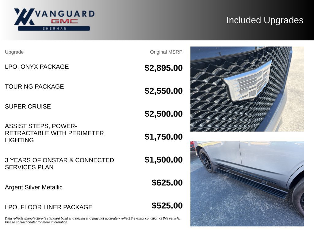 Used 2023 Cadillac Escalade Sport w/ LPO, ONYX Package AWD/4WD image 9
