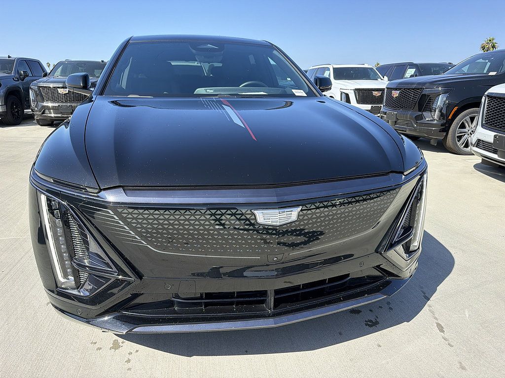 Used 2025 Cadillac Lyriq Sport w/ LPO, Red Accent Package AWD/4WD image 1