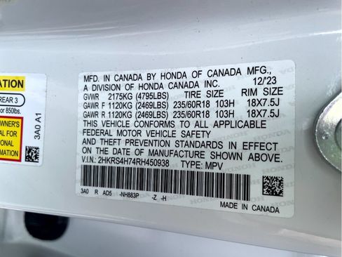 Certified 2024 Honda CR-V EX-L image 22