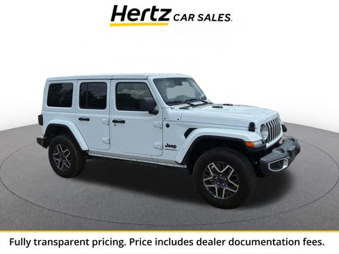 Used 2025 Jeep Wrangler Unlimited Sahara AWD/4WD image 1