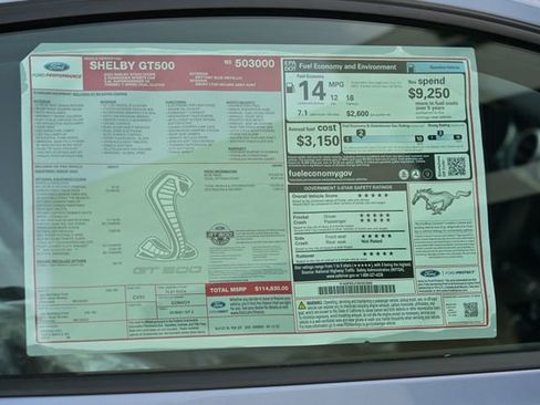 Used 2022 Ford Mustang Shelby GT500 w/ Carbon Fiber Track Pack image 29