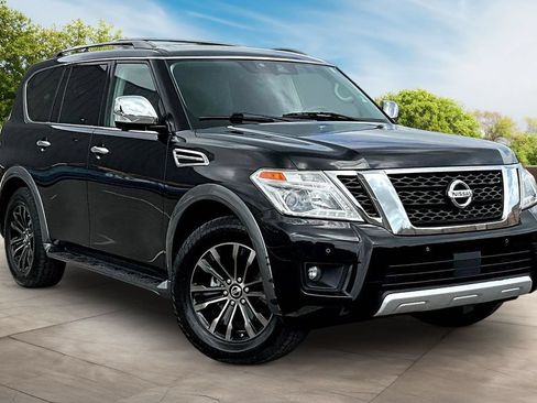 Used 2018 Nissan Armada Platinum w/ Captain Seat Package AWD/4WD image 11