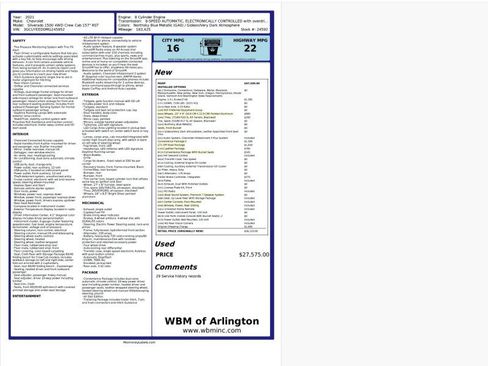 Used 2021 Chevrolet Silverado 1500 RST w/ Convenience Package II image 2