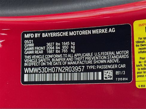 Certified 2022 MINI Cooper S w/ Driver Assistance Package image 31