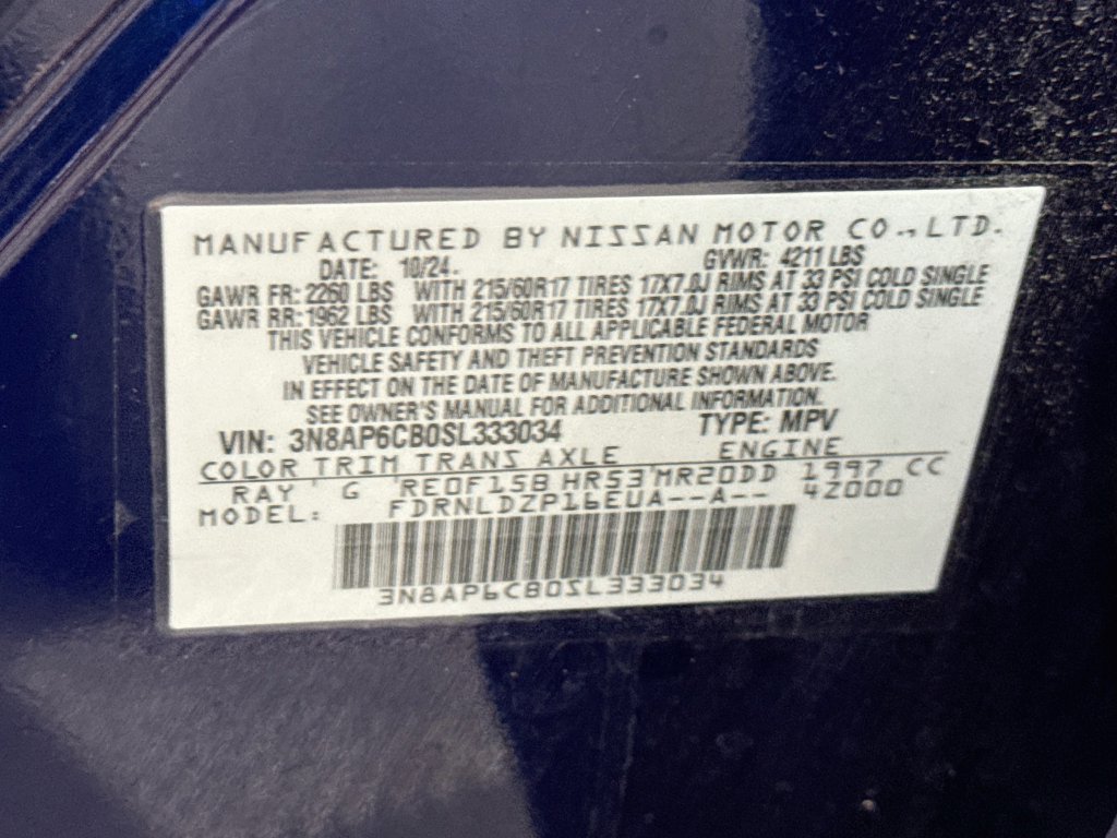 Certified 2025 Nissan Kicks SV AWD/4WD image 34